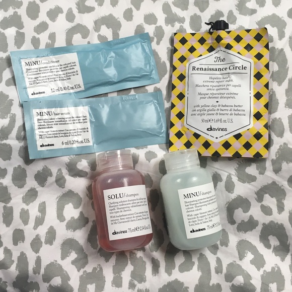 🚫SOLD🚫Davines Bundle MINU SOLU stocking stuffers! - Picture 1 of 6